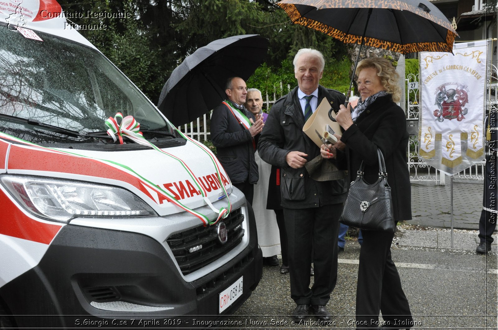 S.Giorgio C.se 7 Aprile 2019 - Inaugurazione Nuova Sede e Ambulanza - Croce Rossa Italiana - Comitato Regionale del Piemonte