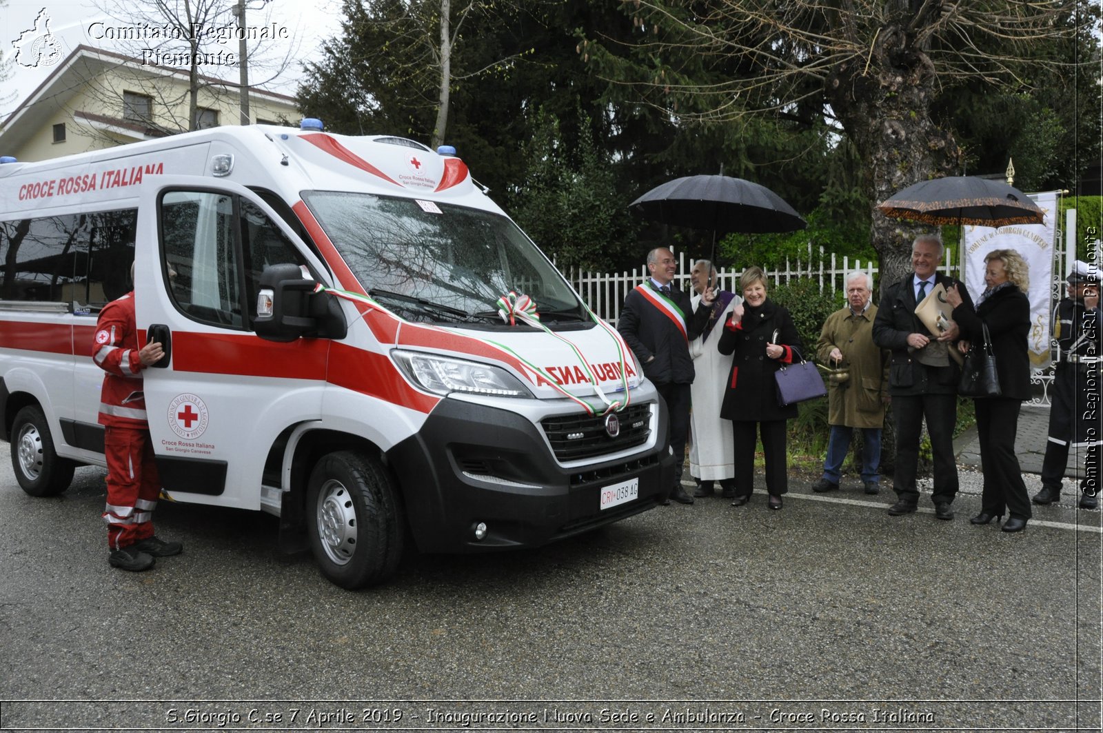 S.Giorgio C.se 7 Aprile 2019 - Inaugurazione Nuova Sede e Ambulanza - Croce Rossa Italiana - Comitato Regionale del Piemonte