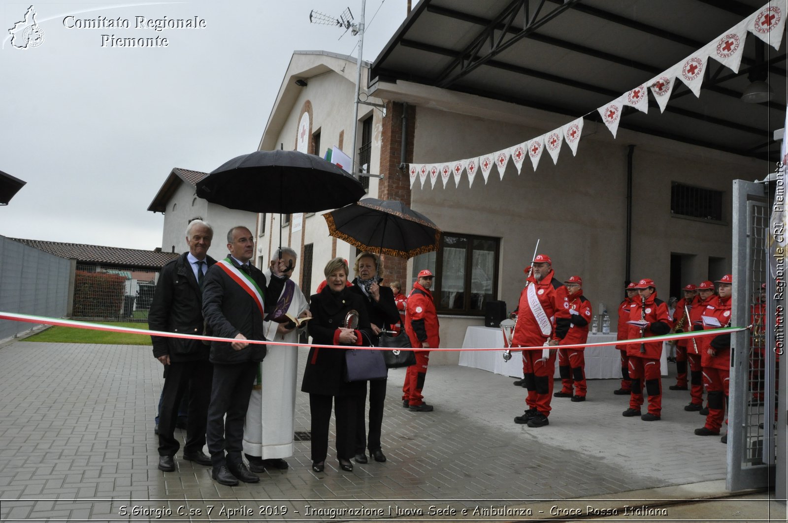 S.Giorgio C.se 7 Aprile 2019 - Inaugurazione Nuova Sede e Ambulanza - Croce Rossa Italiana - Comitato Regionale del Piemonte