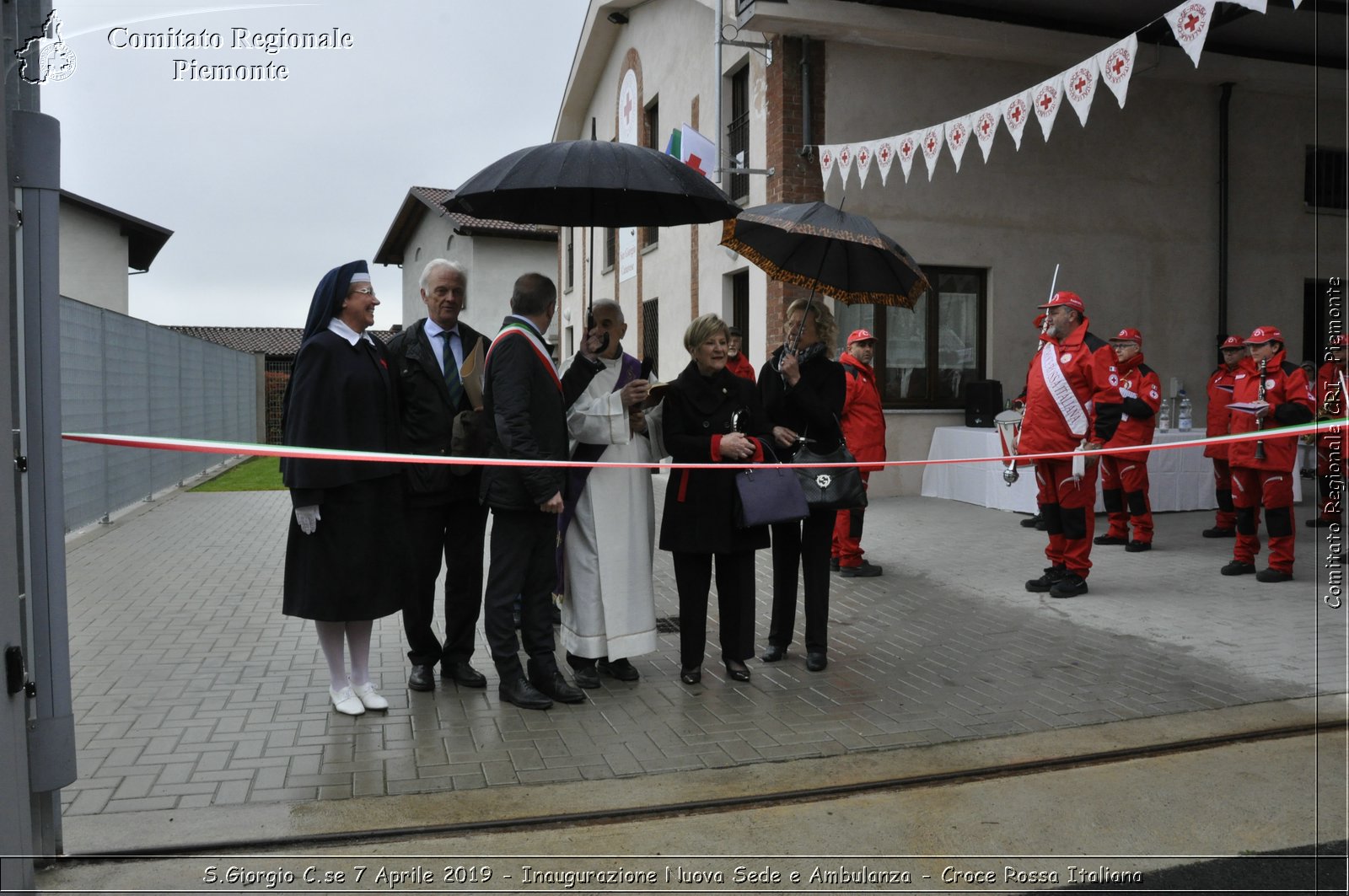 S.Giorgio C.se 7 Aprile 2019 - Inaugurazione Nuova Sede e Ambulanza - Croce Rossa Italiana - Comitato Regionale del Piemonte