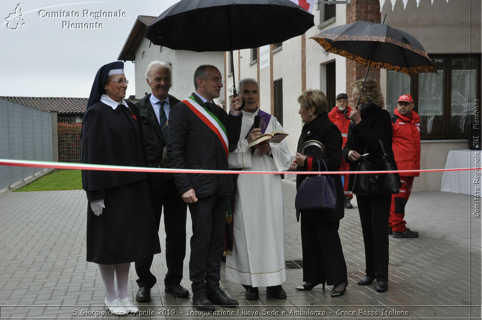 S.Giorgio C.se 7 Aprile 2019 - Inaugurazione Nuova Sede e Ambulanza - Croce Rossa Italiana - Comitato Regionale del Piemonte