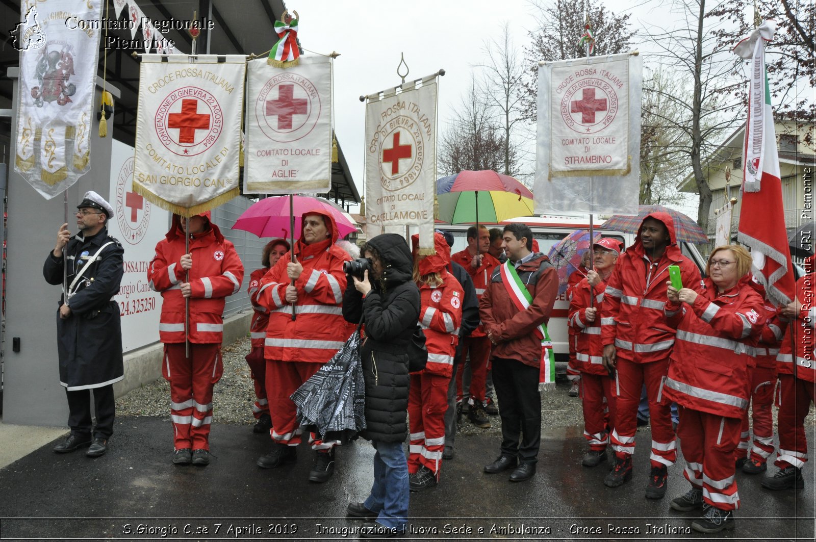 S.Giorgio C.se 7 Aprile 2019 - Inaugurazione Nuova Sede e Ambulanza - Croce Rossa Italiana - Comitato Regionale del Piemonte