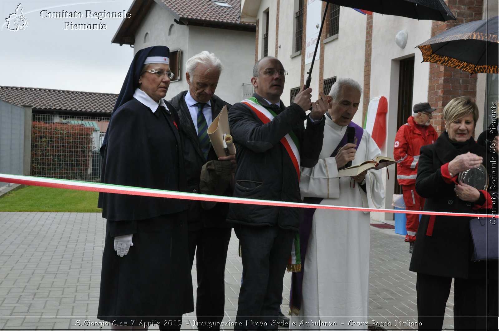 S.Giorgio C.se 7 Aprile 2019 - Inaugurazione Nuova Sede e Ambulanza - Croce Rossa Italiana - Comitato Regionale del Piemonte