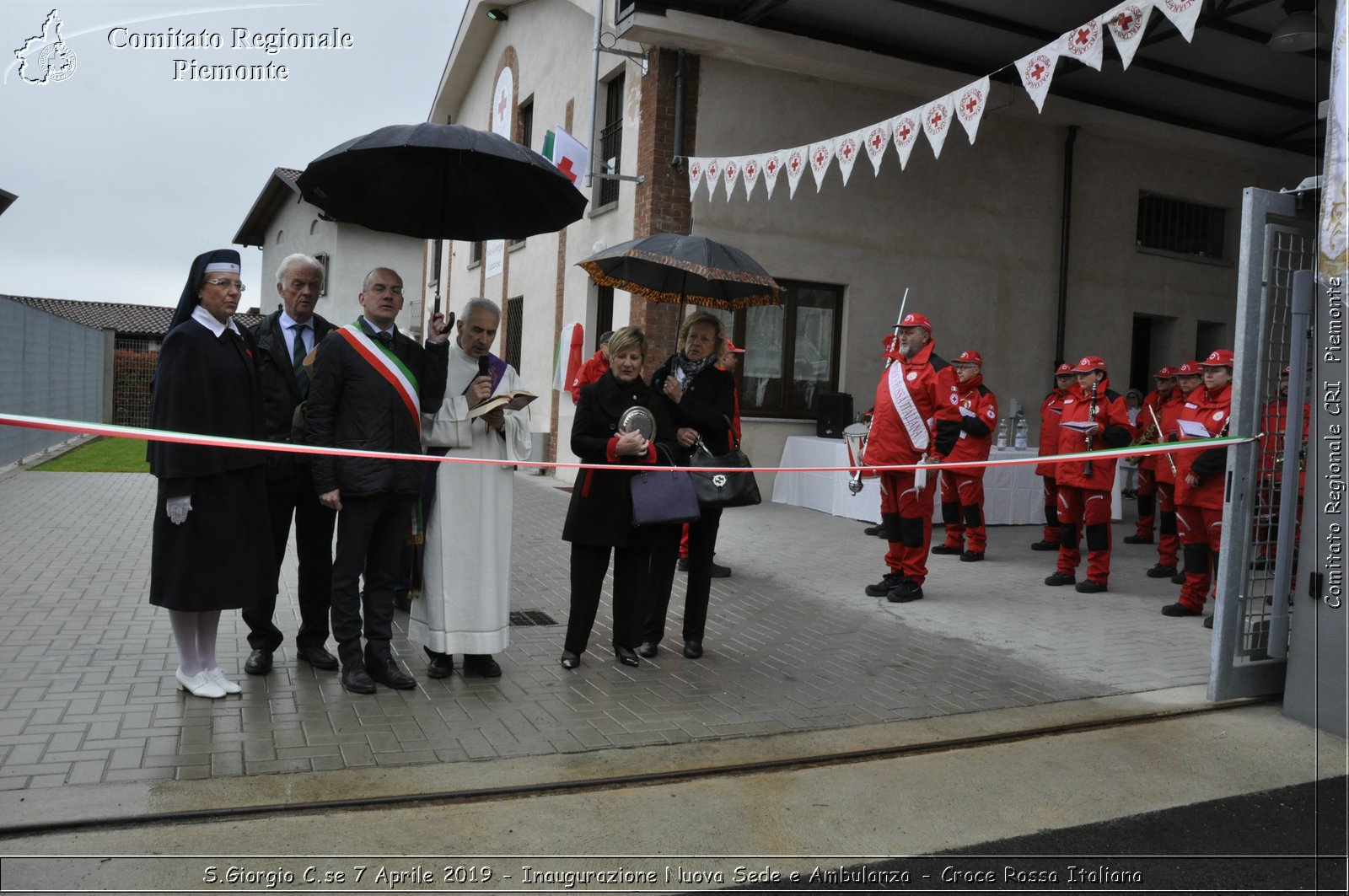 S.Giorgio C.se 7 Aprile 2019 - Inaugurazione Nuova Sede e Ambulanza - Croce Rossa Italiana - Comitato Regionale del Piemonte