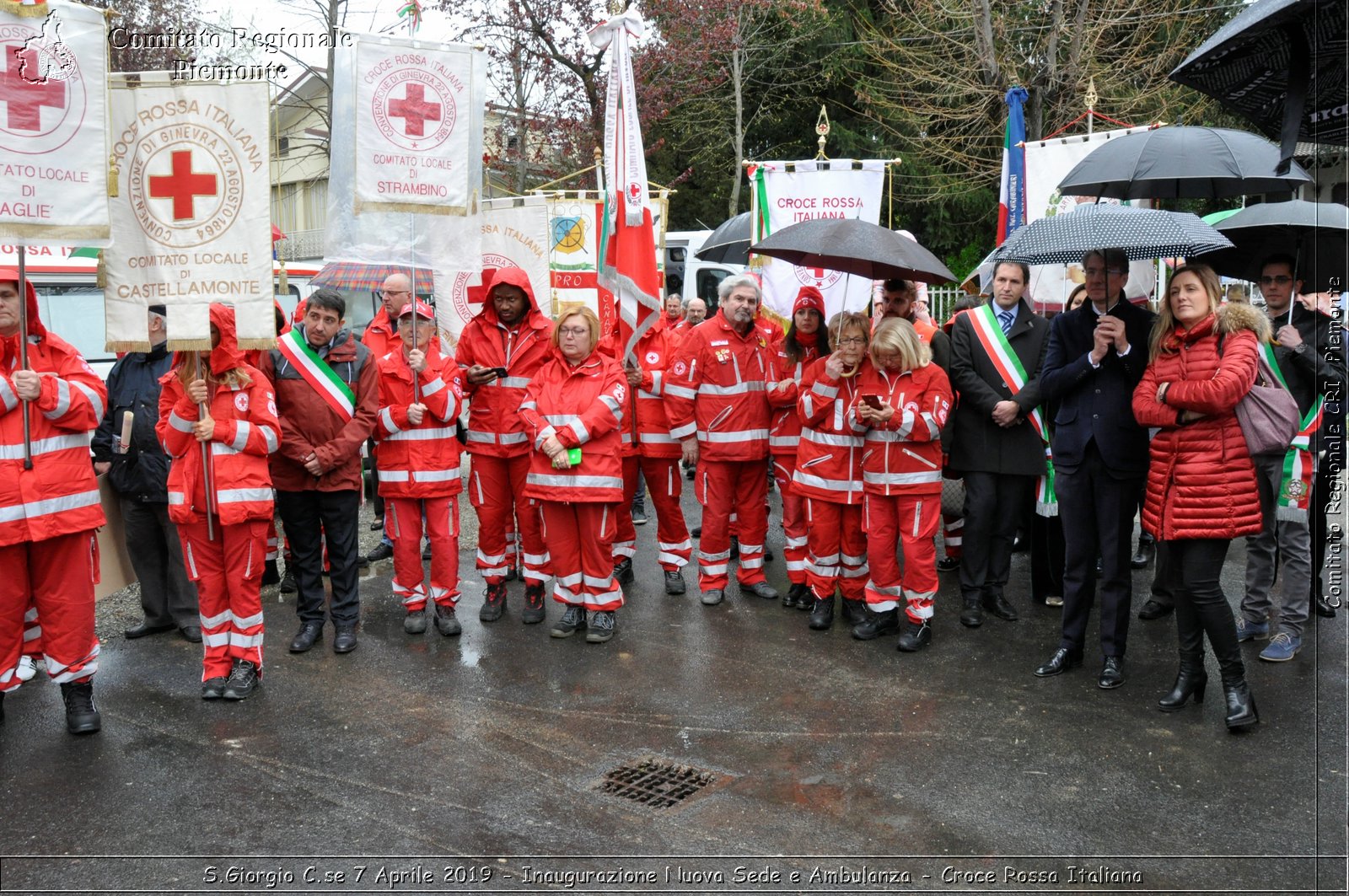 S.Giorgio C.se 7 Aprile 2019 - Inaugurazione Nuova Sede e Ambulanza - Croce Rossa Italiana - Comitato Regionale del Piemonte