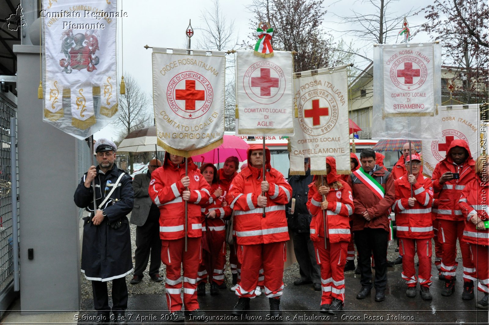 S.Giorgio C.se 7 Aprile 2019 - Inaugurazione Nuova Sede e Ambulanza - Croce Rossa Italiana - Comitato Regionale del Piemonte