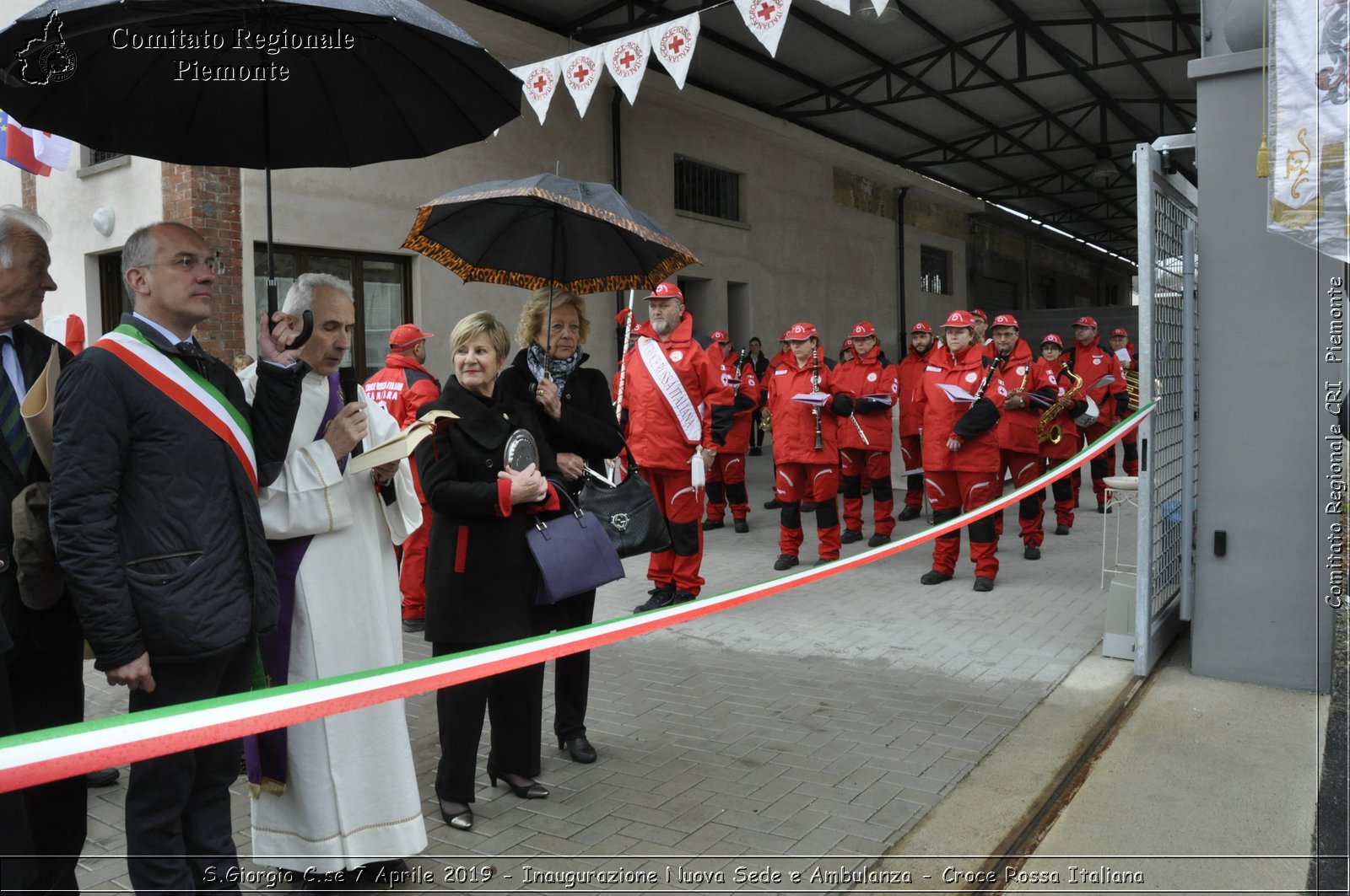 S.Giorgio C.se 7 Aprile 2019 - Inaugurazione Nuova Sede e Ambulanza - Croce Rossa Italiana - Comitato Regionale del Piemonte