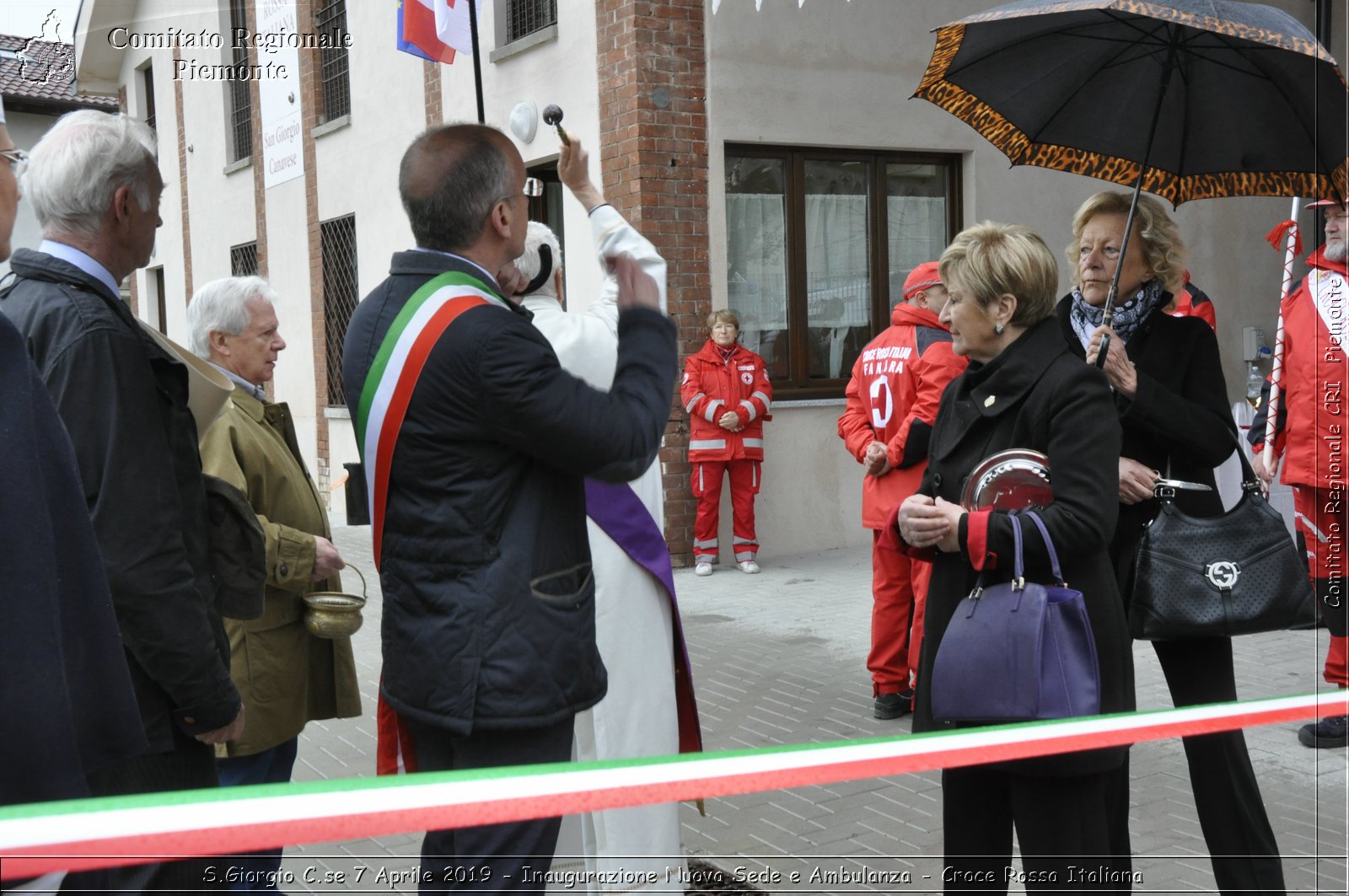 S.Giorgio C.se 7 Aprile 2019 - Inaugurazione Nuova Sede e Ambulanza - Croce Rossa Italiana - Comitato Regionale del Piemonte