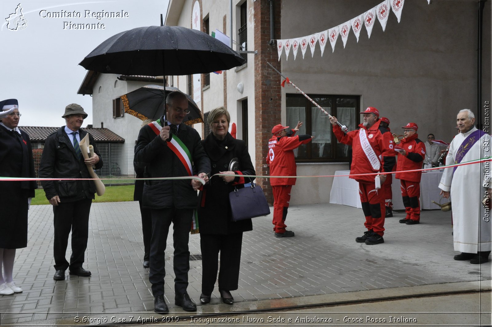 S.Giorgio C.se 7 Aprile 2019 - Inaugurazione Nuova Sede e Ambulanza - Croce Rossa Italiana - Comitato Regionale del Piemonte