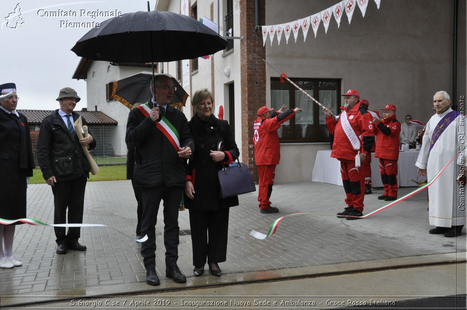 S.Giorgio C.se 7 Aprile 2019 - Inaugurazione Nuova Sede e Ambulanza - Croce Rossa Italiana - Comitato Regionale del Piemonte