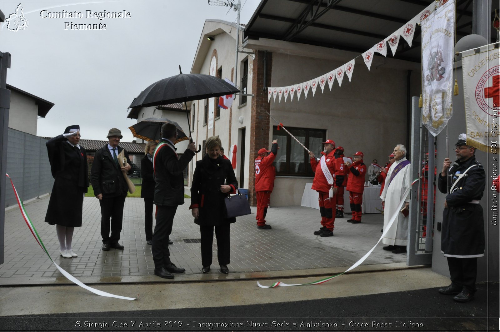 S.Giorgio C.se 7 Aprile 2019 - Inaugurazione Nuova Sede e Ambulanza - Croce Rossa Italiana - Comitato Regionale del Piemonte