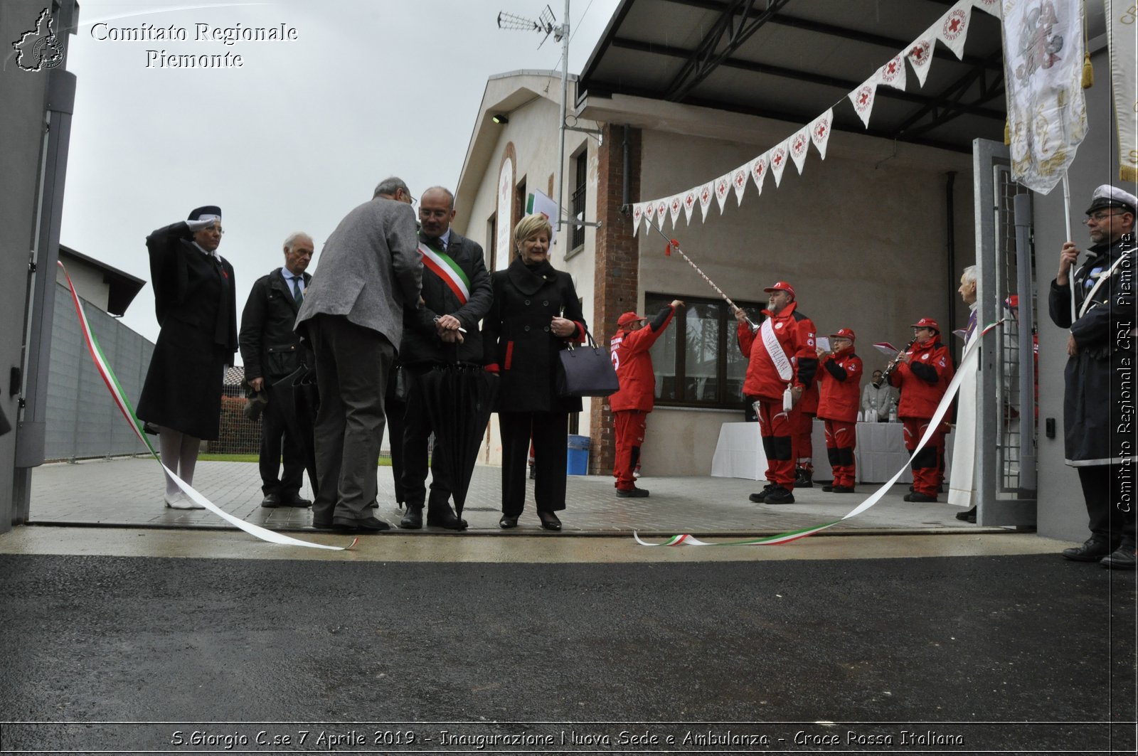 S.Giorgio C.se 7 Aprile 2019 - Inaugurazione Nuova Sede e Ambulanza - Croce Rossa Italiana - Comitato Regionale del Piemonte