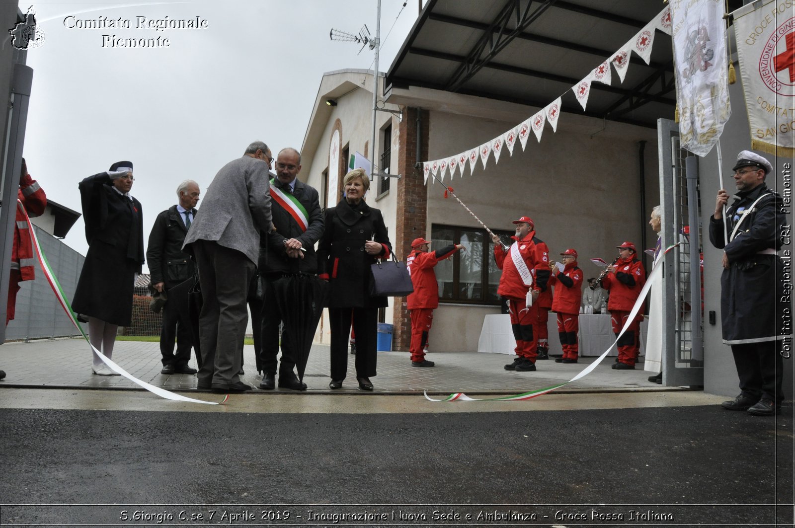 S.Giorgio C.se 7 Aprile 2019 - Inaugurazione Nuova Sede e Ambulanza - Croce Rossa Italiana - Comitato Regionale del Piemonte