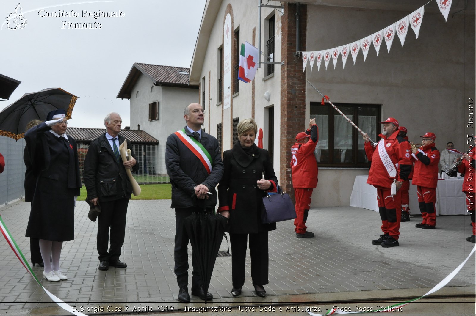 S.Giorgio C.se 7 Aprile 2019 - Inaugurazione Nuova Sede e Ambulanza - Croce Rossa Italiana - Comitato Regionale del Piemonte