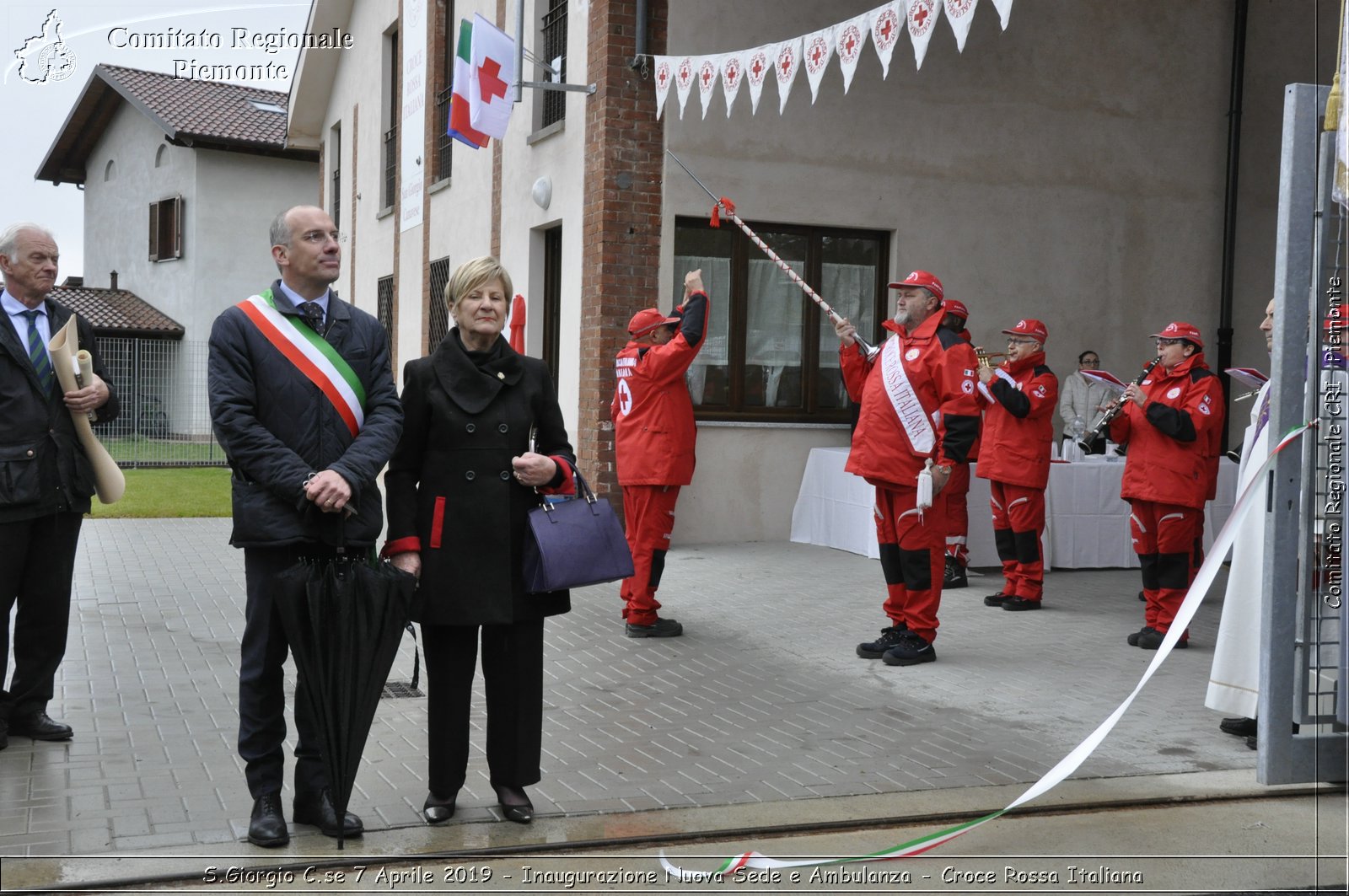 S.Giorgio C.se 7 Aprile 2019 - Inaugurazione Nuova Sede e Ambulanza - Croce Rossa Italiana - Comitato Regionale del Piemonte