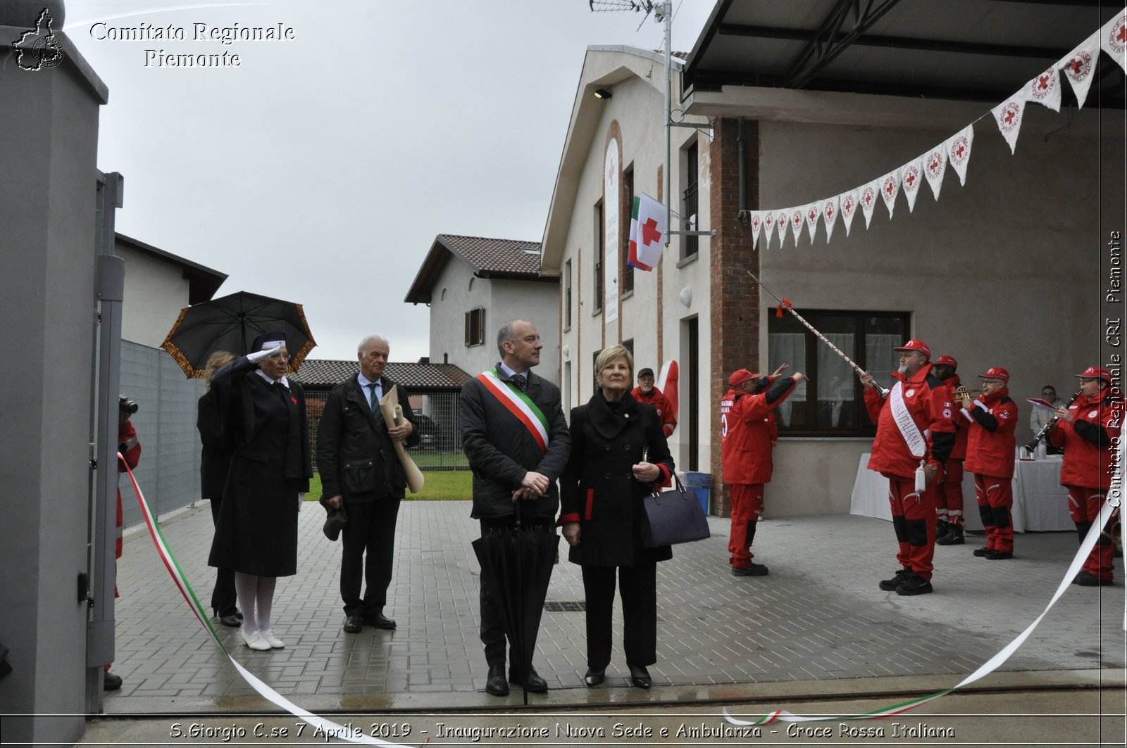 S.Giorgio C.se 7 Aprile 2019 - Inaugurazione Nuova Sede e Ambulanza - Croce Rossa Italiana - Comitato Regionale del Piemonte