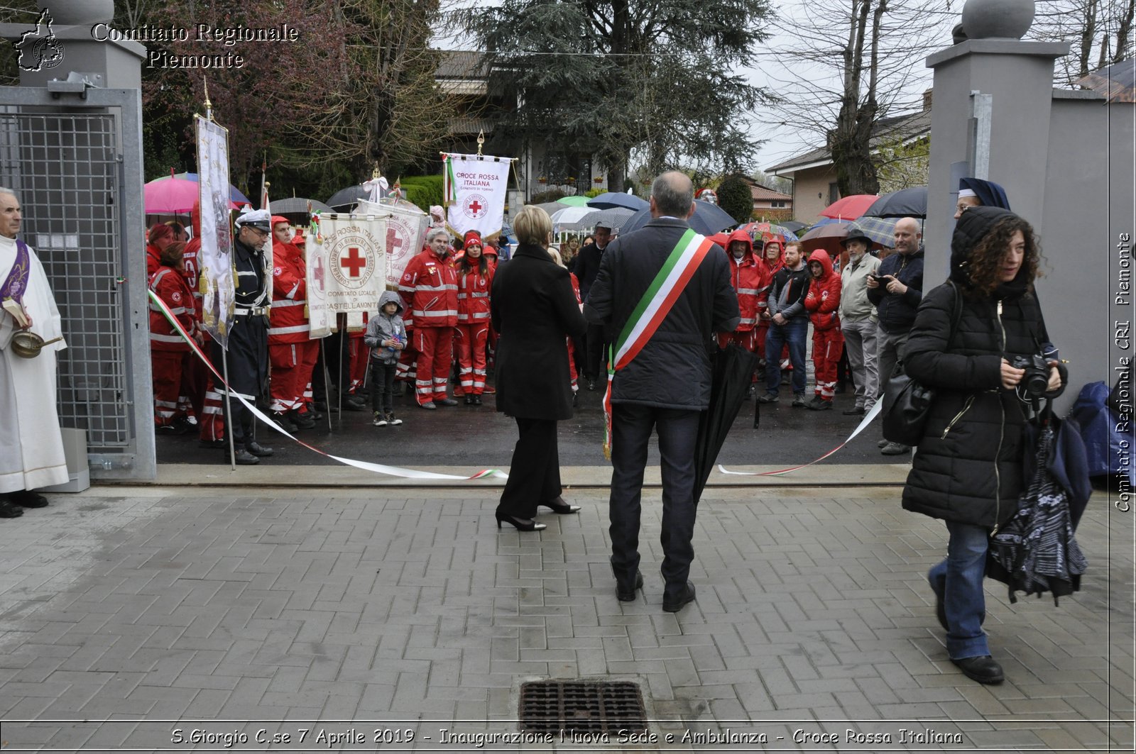 S.Giorgio C.se 7 Aprile 2019 - Inaugurazione Nuova Sede e Ambulanza - Croce Rossa Italiana - Comitato Regionale del Piemonte