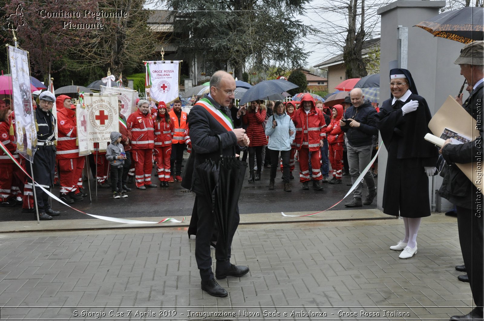 S.Giorgio C.se 7 Aprile 2019 - Inaugurazione Nuova Sede e Ambulanza - Croce Rossa Italiana - Comitato Regionale del Piemonte