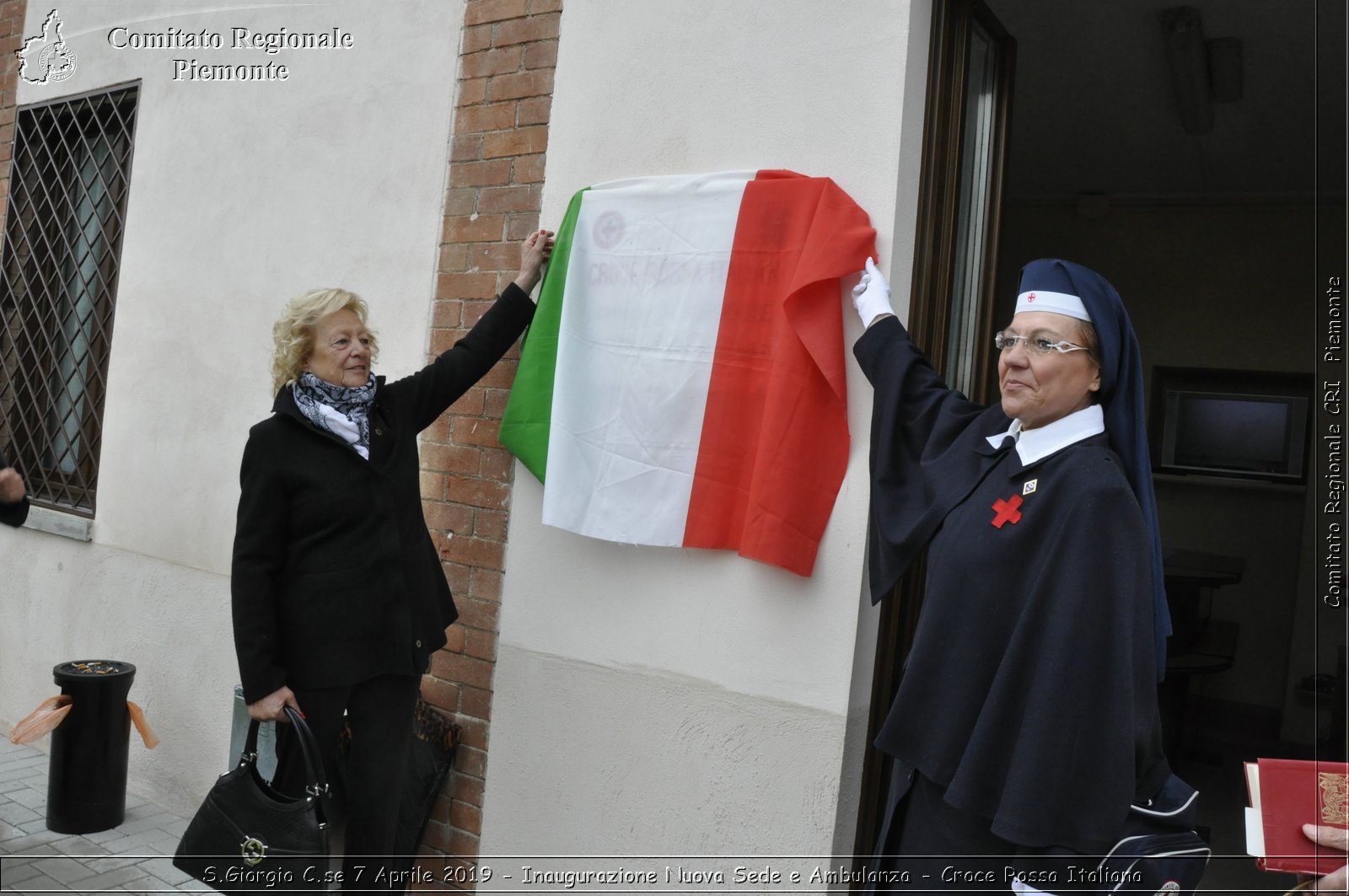 S.Giorgio C.se 7 Aprile 2019 - Inaugurazione Nuova Sede e Ambulanza - Croce Rossa Italiana - Comitato Regionale del Piemonte