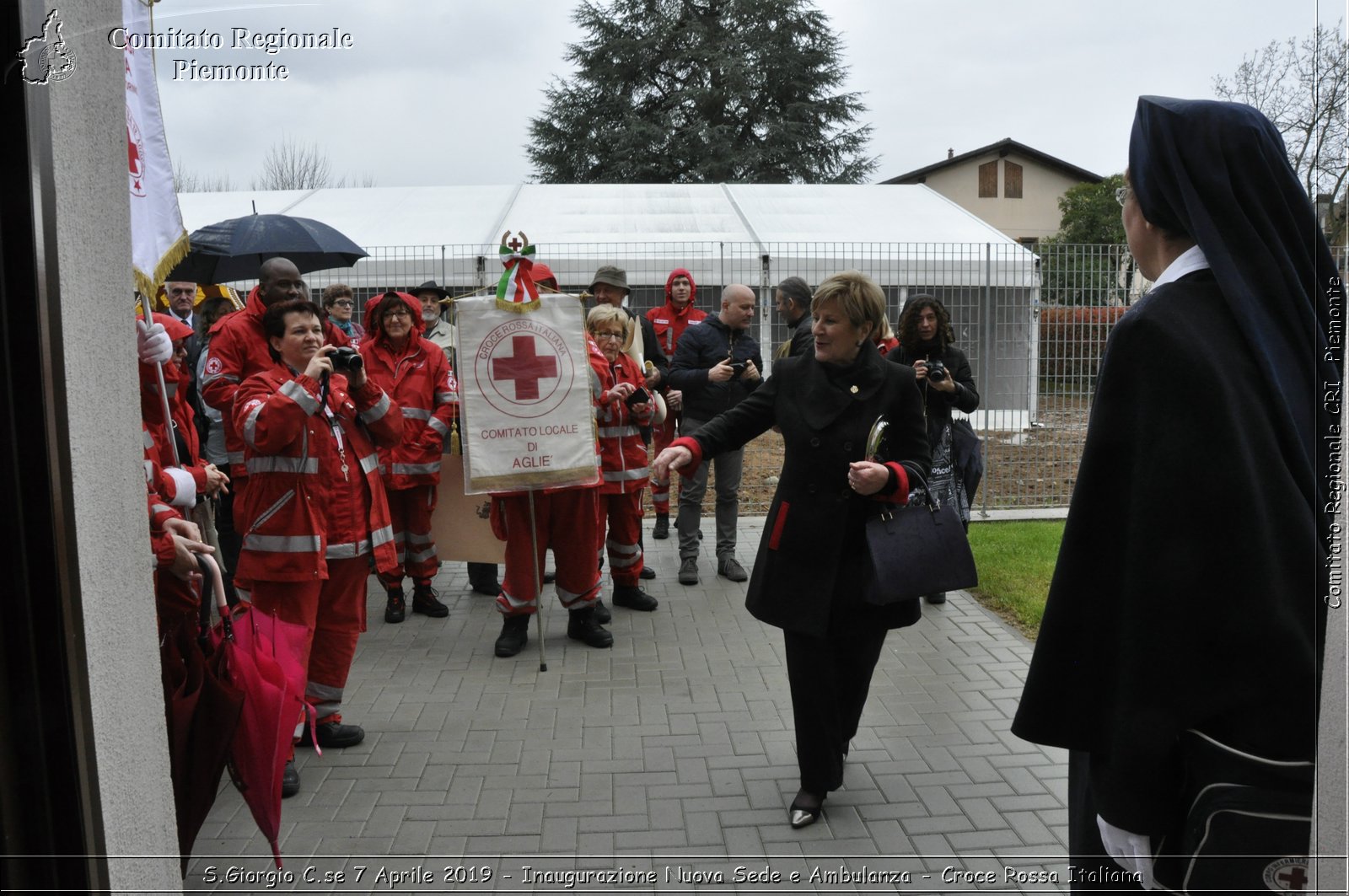 S.Giorgio C.se 7 Aprile 2019 - Inaugurazione Nuova Sede e Ambulanza - Croce Rossa Italiana - Comitato Regionale del Piemonte