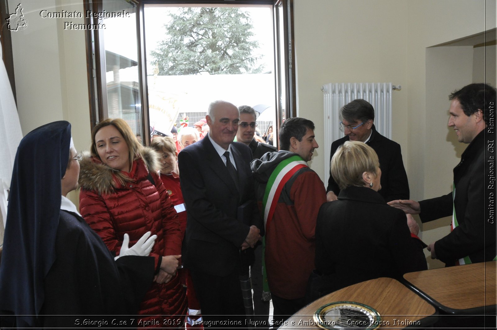 S.Giorgio C.se 7 Aprile 2019 - Inaugurazione Nuova Sede e Ambulanza - Croce Rossa Italiana - Comitato Regionale del Piemonte