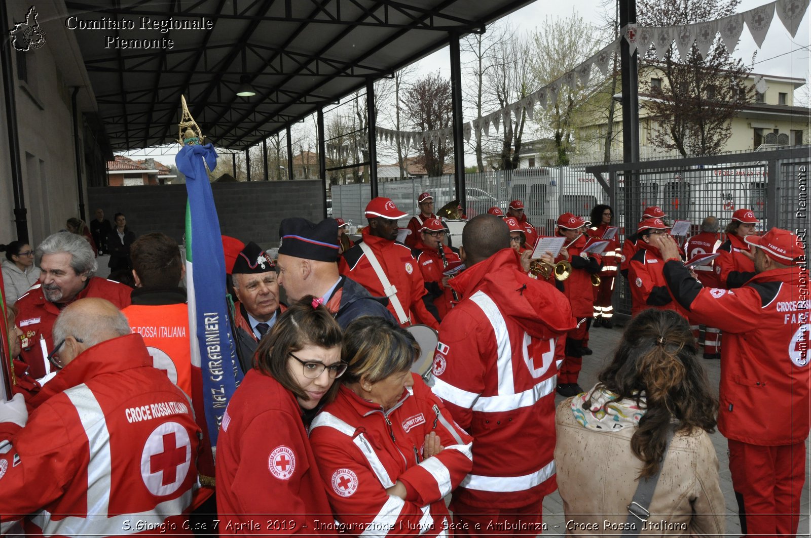 S.Giorgio C.se 7 Aprile 2019 - Inaugurazione Nuova Sede e Ambulanza - Croce Rossa Italiana - Comitato Regionale del Piemonte