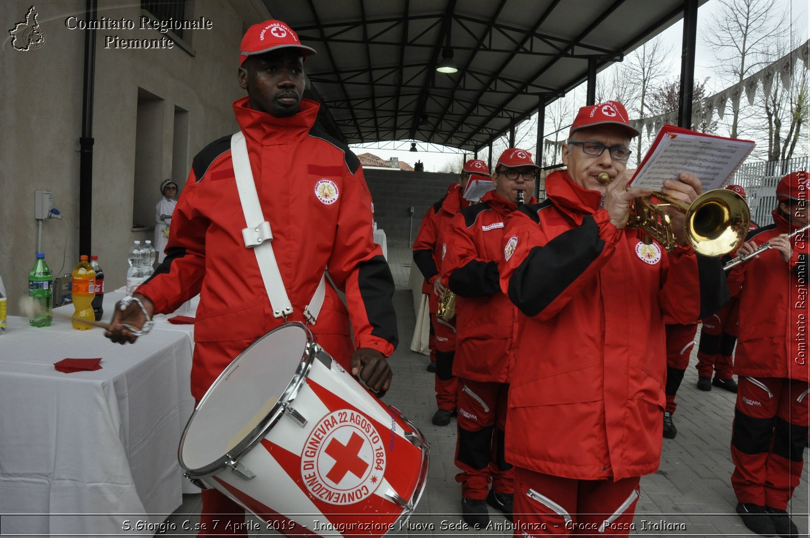 S.Giorgio C.se 7 Aprile 2019 - Inaugurazione Nuova Sede e Ambulanza - Croce Rossa Italiana - Comitato Regionale del Piemonte