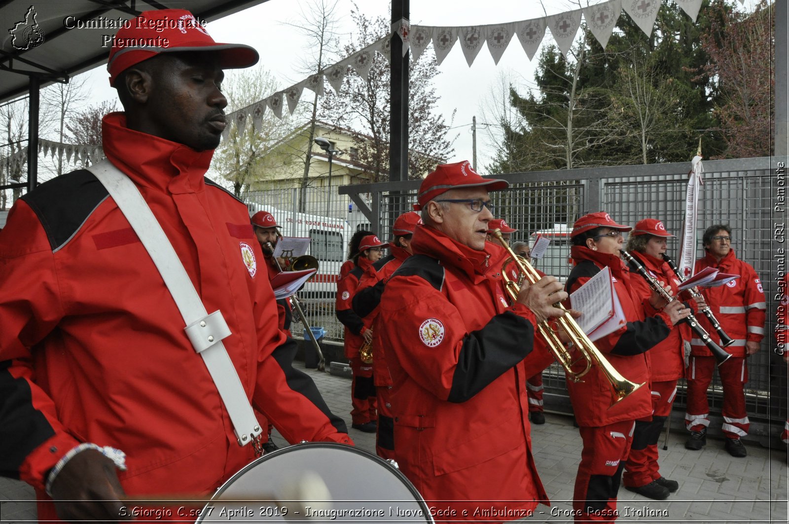 S.Giorgio C.se 7 Aprile 2019 - Inaugurazione Nuova Sede e Ambulanza - Croce Rossa Italiana - Comitato Regionale del Piemonte