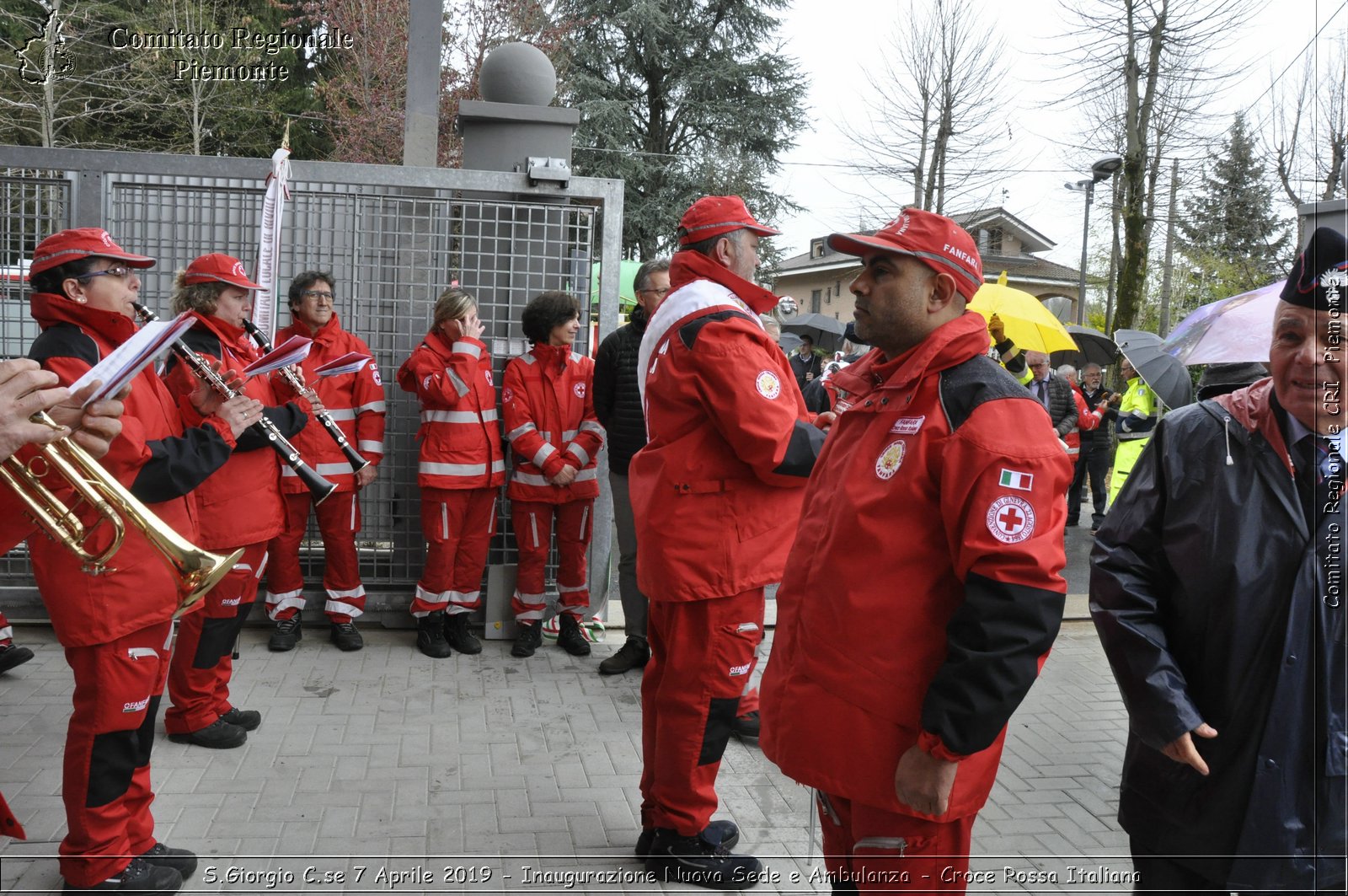 S.Giorgio C.se 7 Aprile 2019 - Inaugurazione Nuova Sede e Ambulanza - Croce Rossa Italiana - Comitato Regionale del Piemonte