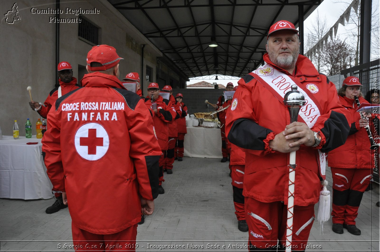 S.Giorgio C.se 7 Aprile 2019 - Inaugurazione Nuova Sede e Ambulanza - Croce Rossa Italiana - Comitato Regionale del Piemonte