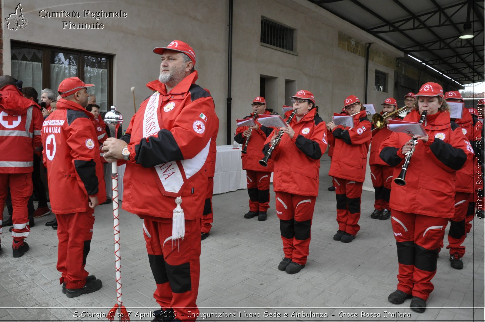 S.Giorgio C.se 7 Aprile 2019 - Inaugurazione Nuova Sede e Ambulanza - Croce Rossa Italiana - Comitato Regionale del Piemonte