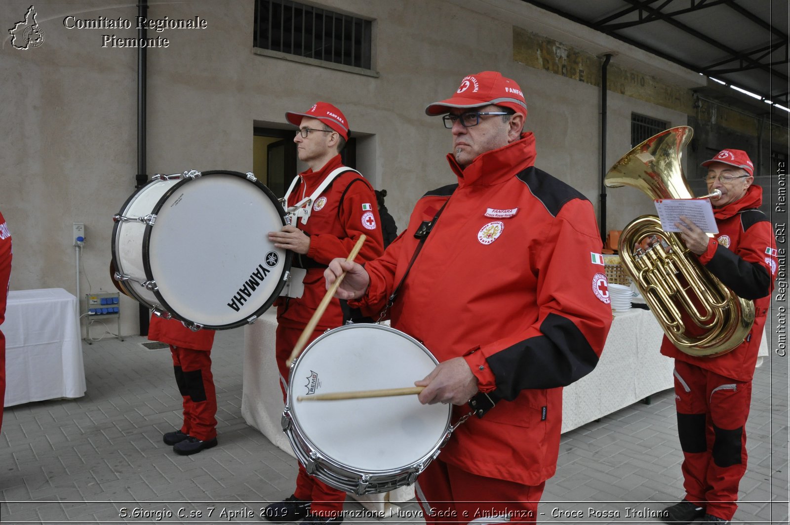 S.Giorgio C.se 7 Aprile 2019 - Inaugurazione Nuova Sede e Ambulanza - Croce Rossa Italiana - Comitato Regionale del Piemonte