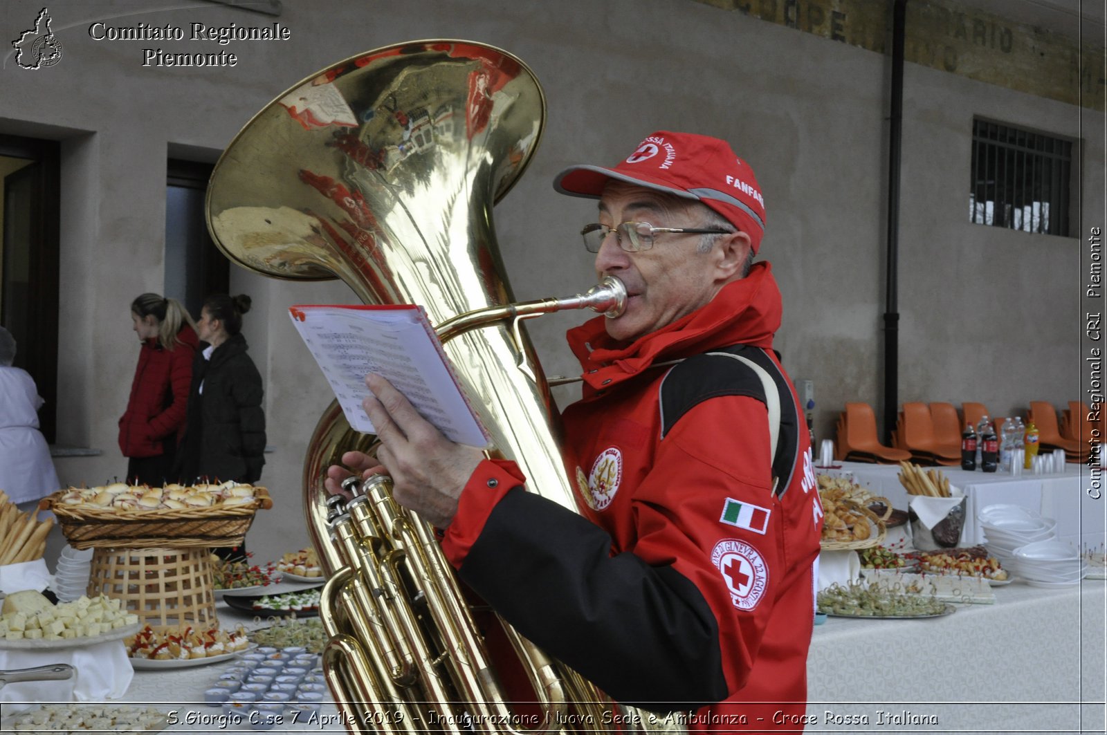 S.Giorgio C.se 7 Aprile 2019 - Inaugurazione Nuova Sede e Ambulanza - Croce Rossa Italiana - Comitato Regionale del Piemonte