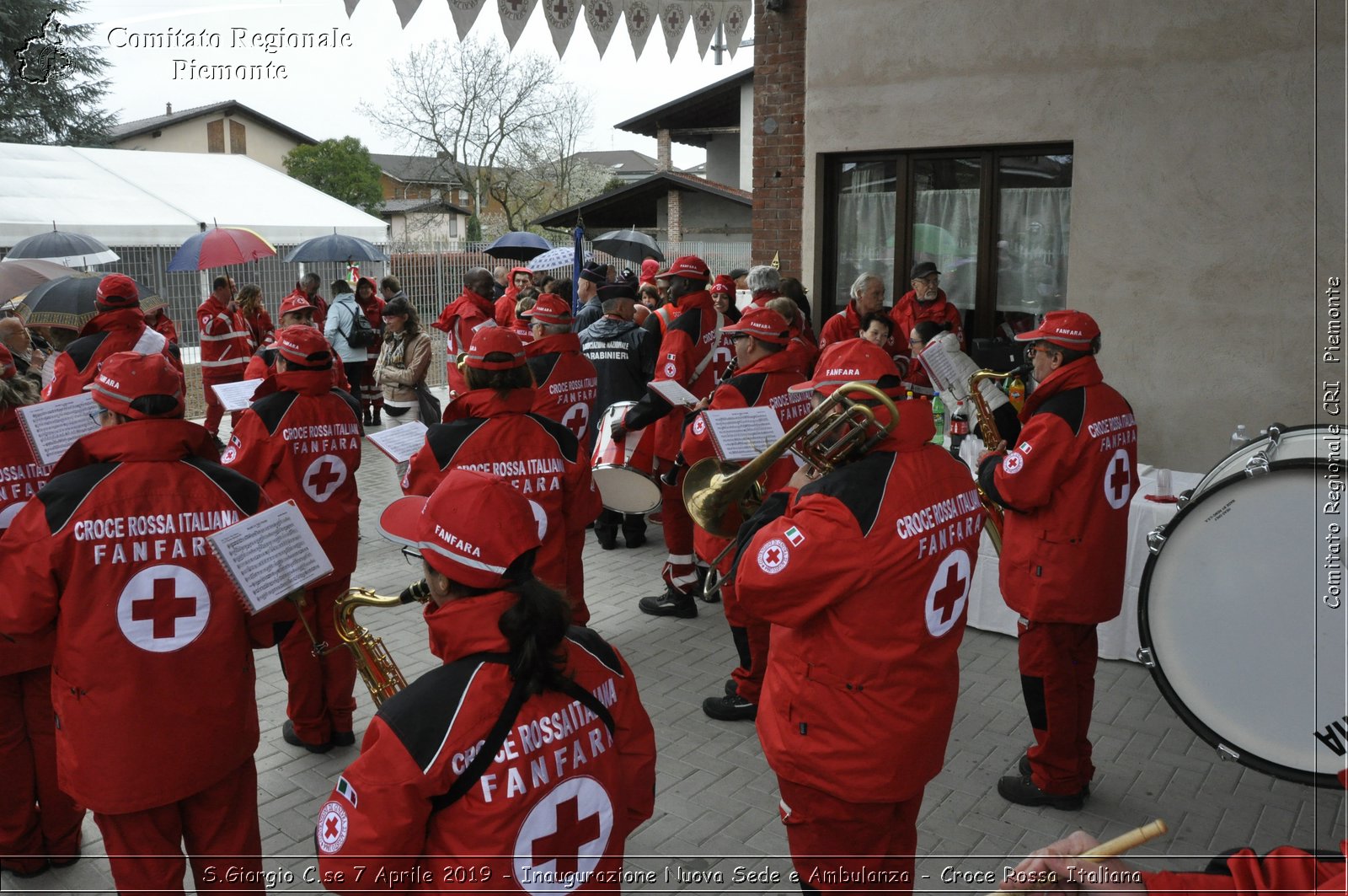 S.Giorgio C.se 7 Aprile 2019 - Inaugurazione Nuova Sede e Ambulanza - Croce Rossa Italiana - Comitato Regionale del Piemonte