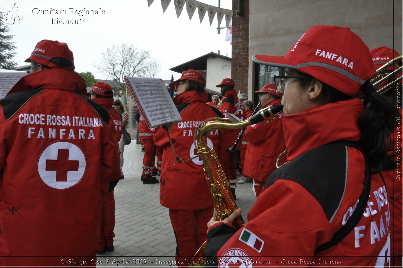 S.Giorgio C.se 7 Aprile 2019 - Inaugurazione Nuova Sede e Ambulanza - Croce Rossa Italiana - Comitato Regionale del Piemonte