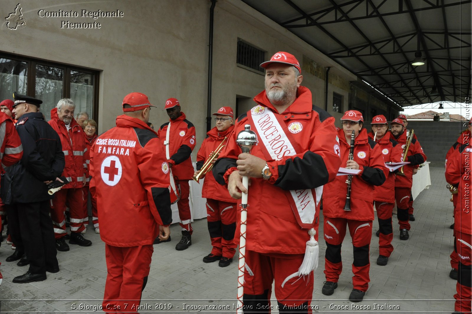 S.Giorgio C.se 7 Aprile 2019 - Inaugurazione Nuova Sede e Ambulanza - Croce Rossa Italiana - Comitato Regionale del Piemonte