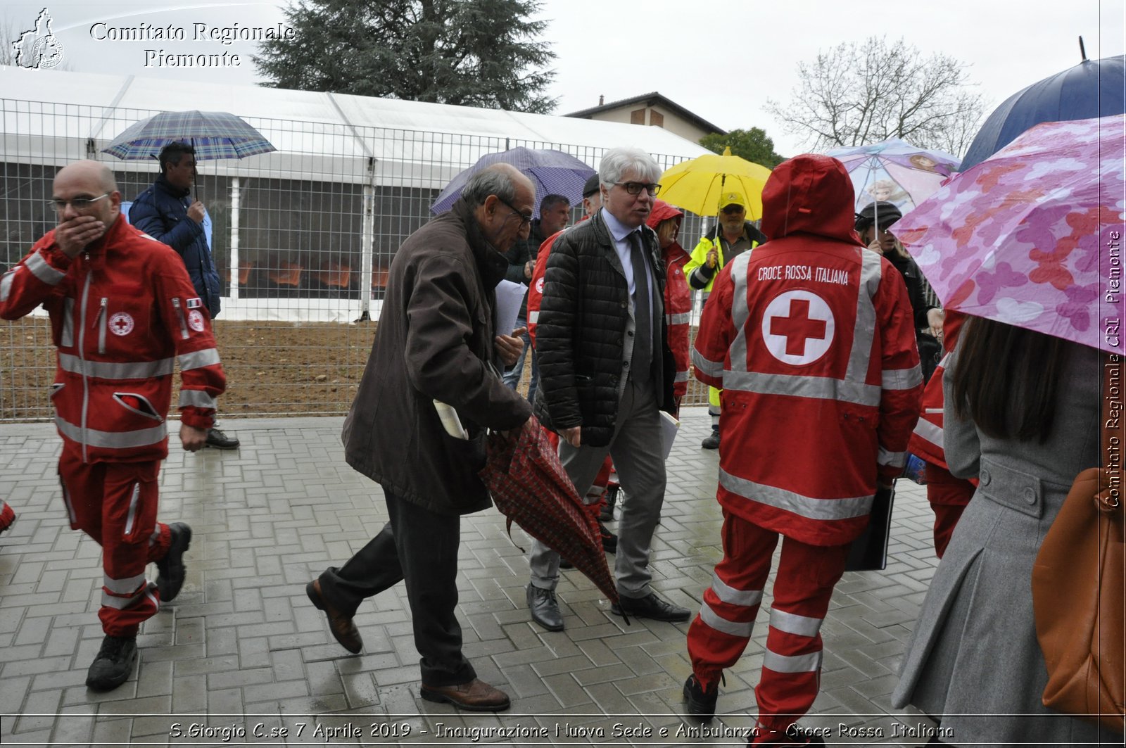 S.Giorgio C.se 7 Aprile 2019 - Inaugurazione Nuova Sede e Ambulanza - Croce Rossa Italiana - Comitato Regionale del Piemonte