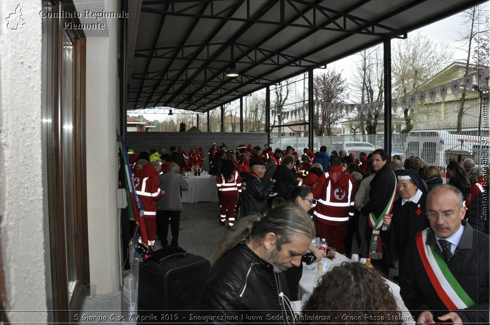 S.Giorgio C.se 7 Aprile 2019 - Inaugurazione Nuova Sede e Ambulanza - Croce Rossa Italiana - Comitato Regionale del Piemonte