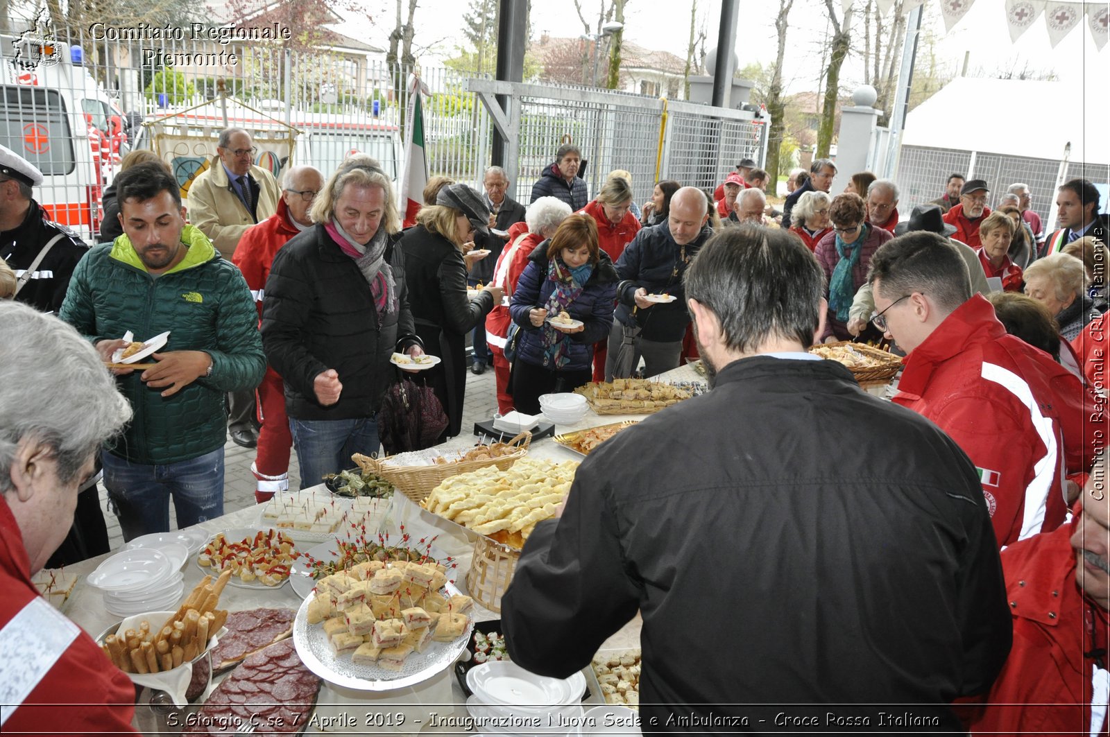 S.Giorgio C.se 7 Aprile 2019 - Inaugurazione Nuova Sede e Ambulanza - Croce Rossa Italiana - Comitato Regionale del Piemonte