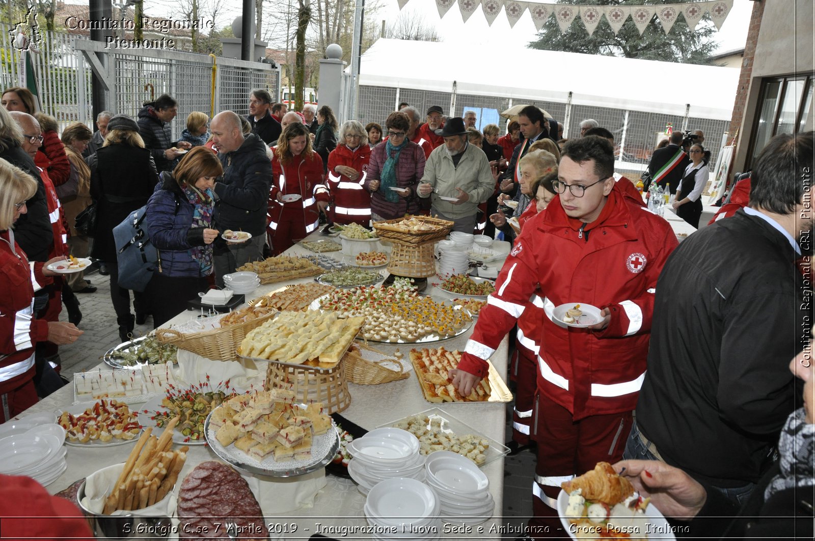 S.Giorgio C.se 7 Aprile 2019 - Inaugurazione Nuova Sede e Ambulanza - Croce Rossa Italiana - Comitato Regionale del Piemonte