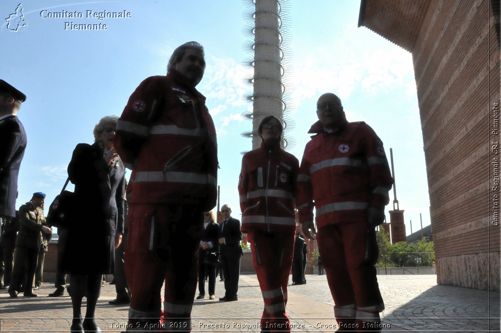 Torino 9 Aprile 2019 - Precetto Pasquale Interforze - Croce Rossa Italiana - Comitato Regionale del Piemonte