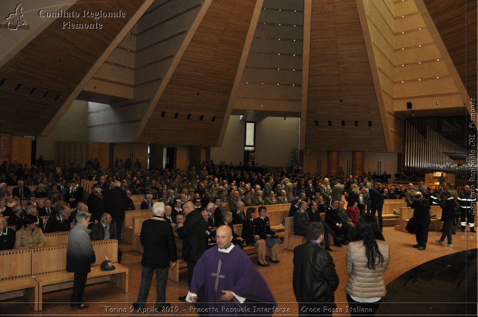 Torino 9 Aprile 2019 - Precetto Pasquale Interforze - Croce Rossa Italiana - Comitato Regionale del Piemonte