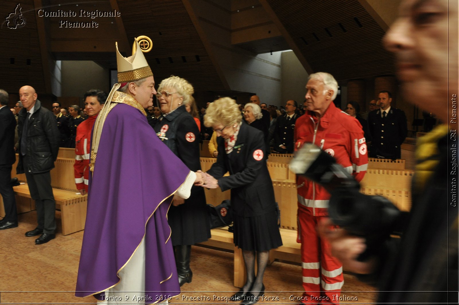 Torino 9 Aprile 2019 - Precetto Pasquale Interforze - Croce Rossa Italiana - Comitato Regionale del Piemonte