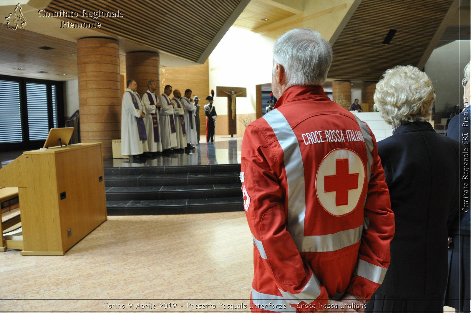 Torino 9 Aprile 2019 - Precetto Pasquale Interforze - Croce Rossa Italiana - Comitato Regionale del Piemonte