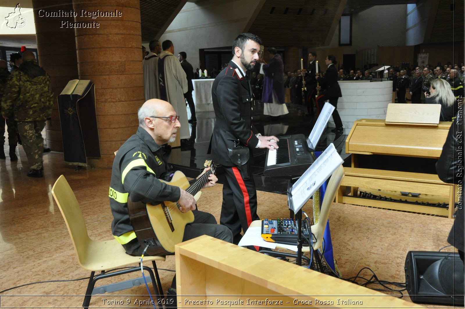 Torino 9 Aprile 2019 - Precetto Pasquale Interforze - Croce Rossa Italiana - Comitato Regionale del Piemonte