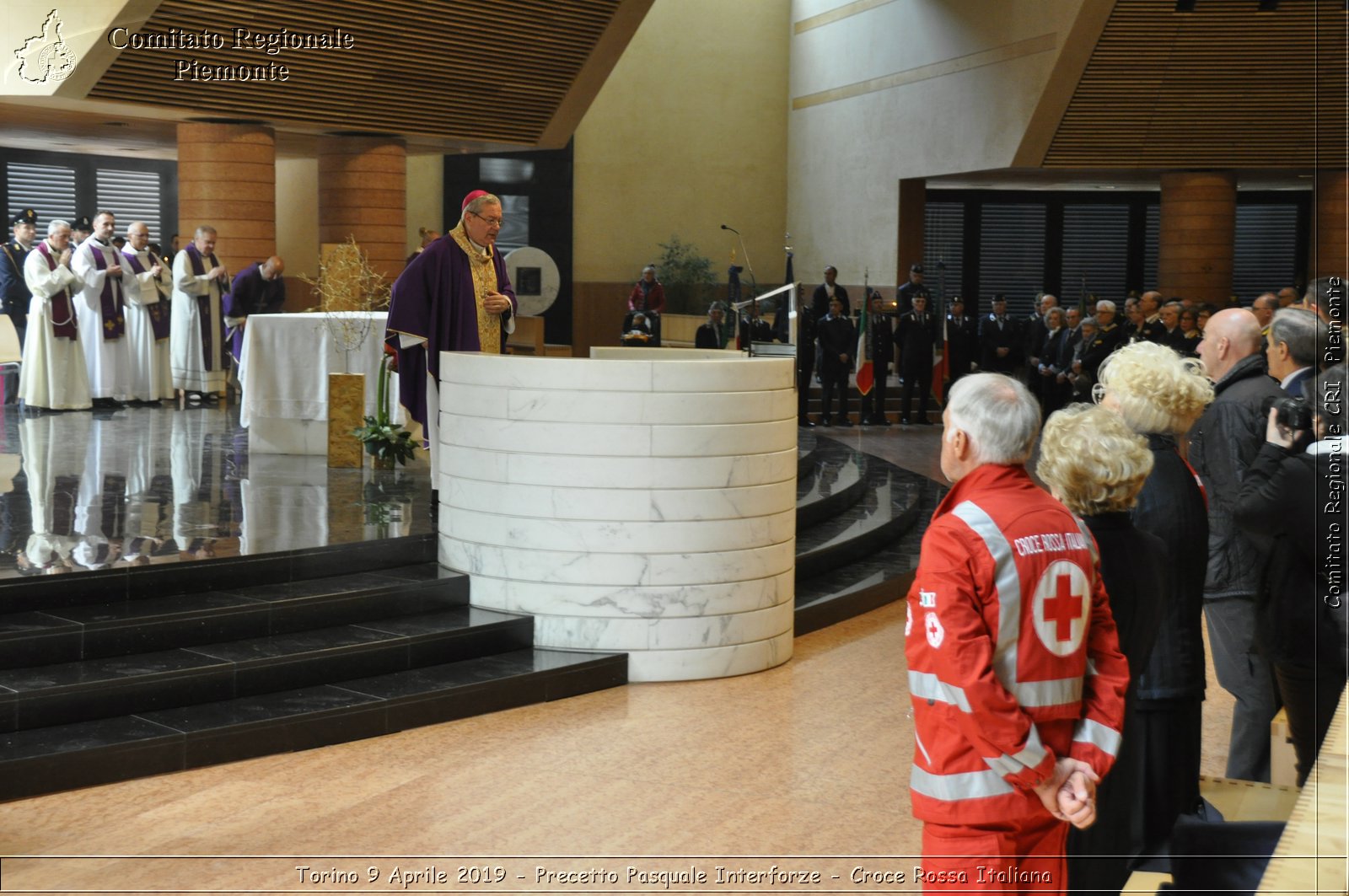 Torino 9 Aprile 2019 - Precetto Pasquale Interforze - Croce Rossa Italiana - Comitato Regionale del Piemonte