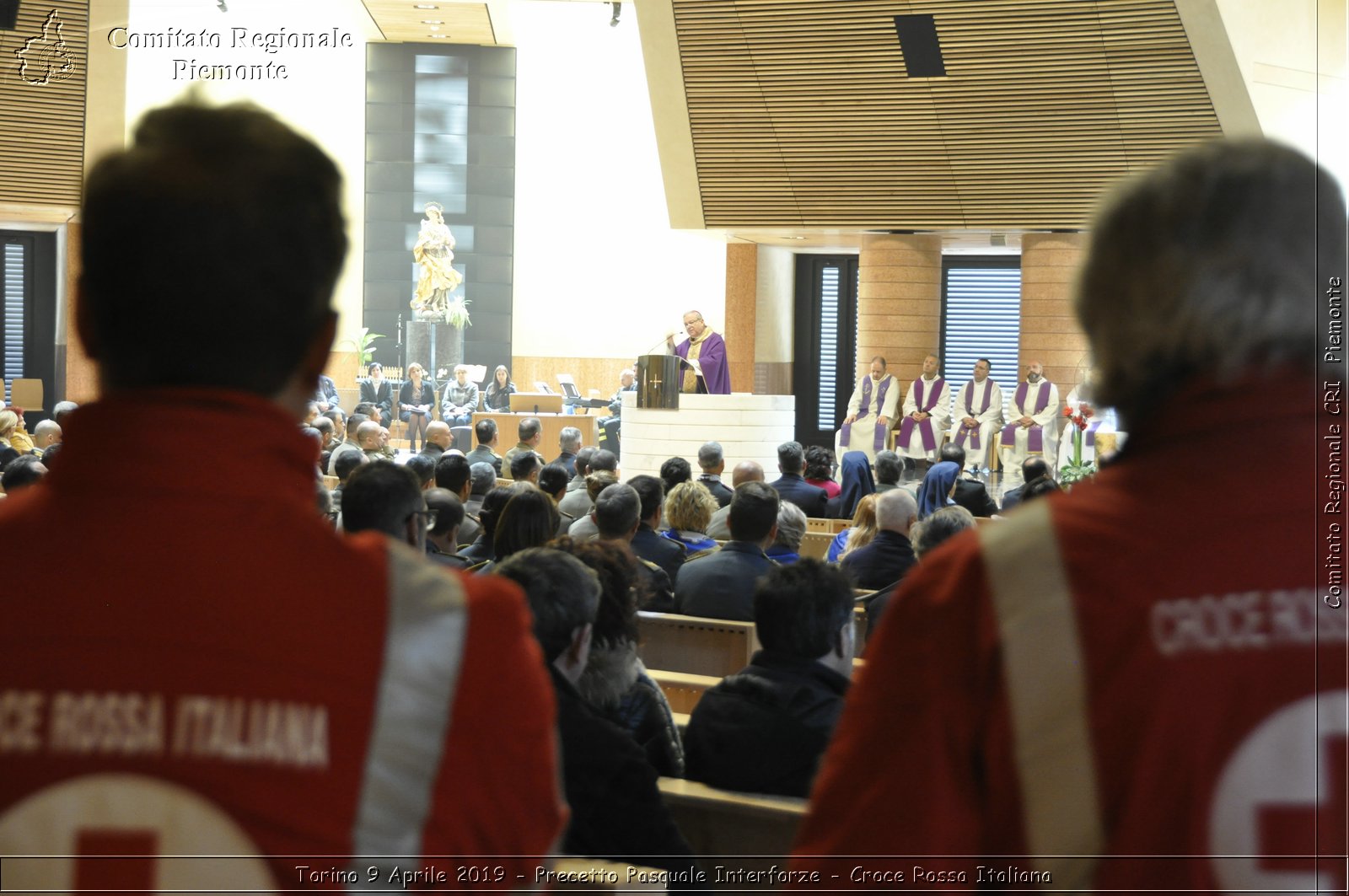 Torino 9 Aprile 2019 - Precetto Pasquale Interforze - Croce Rossa Italiana - Comitato Regionale del Piemonte