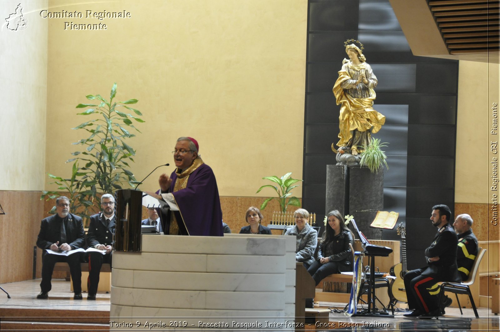 Torino 9 Aprile 2019 - Precetto Pasquale Interforze - Croce Rossa Italiana - Comitato Regionale del Piemonte