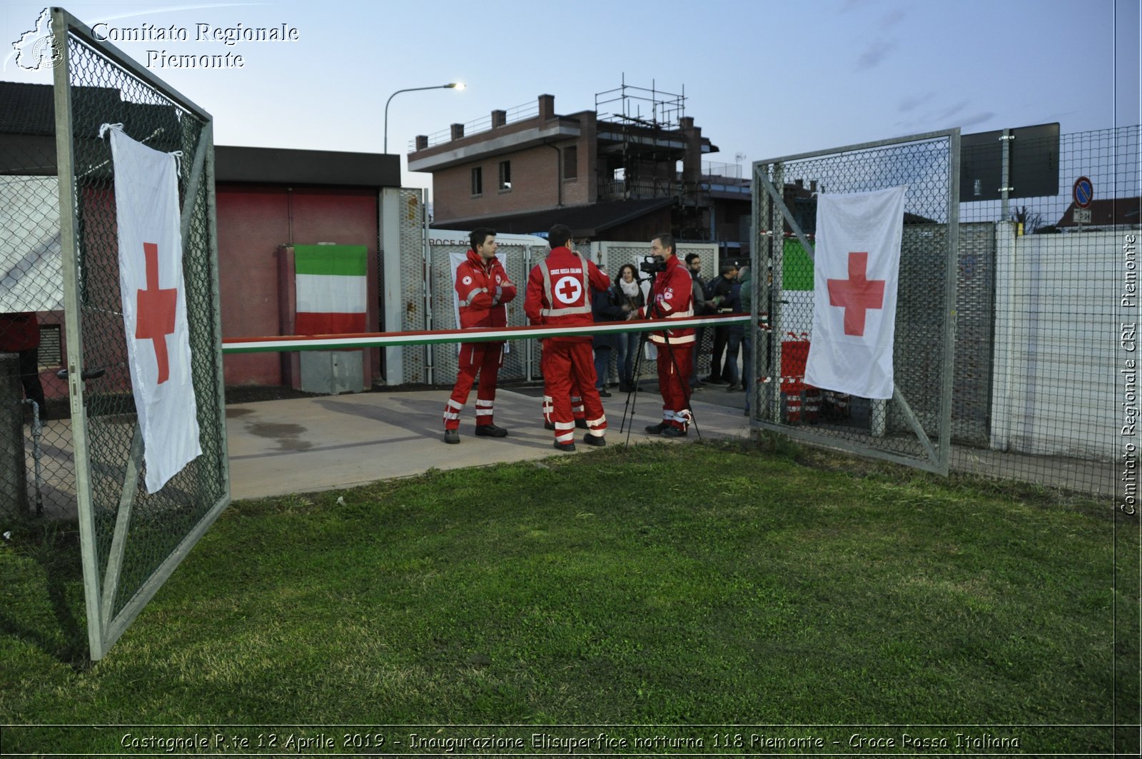 Castagnole P.te 12 Aprile 2019 - Inaugurazione Elisuperfice notturna 118 Piemonte - Croce Rossa Italiana - Comitato Regionale del Piemonte