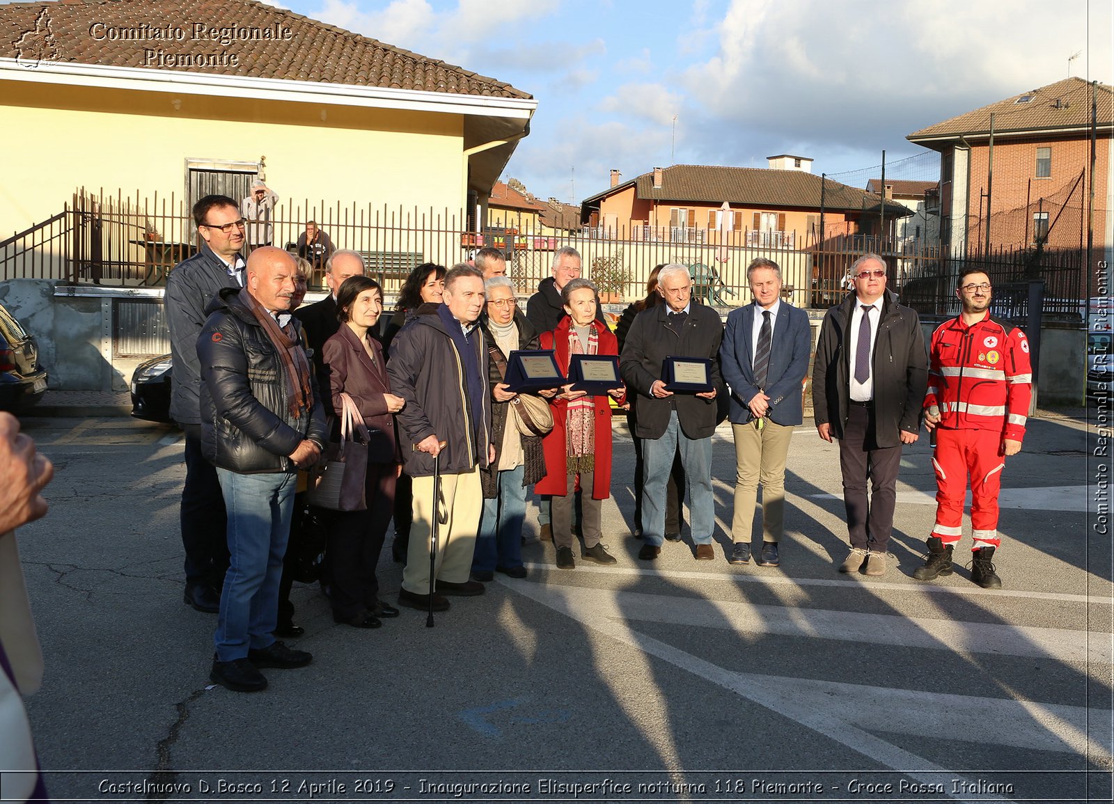 Castelnuovo D.Bosco 12 Aprile 2019 - Inaugurazione Elisuperfice notturna 118 Piemonte - Croce Rossa Italiana - Comitato Regionale del Piemonte